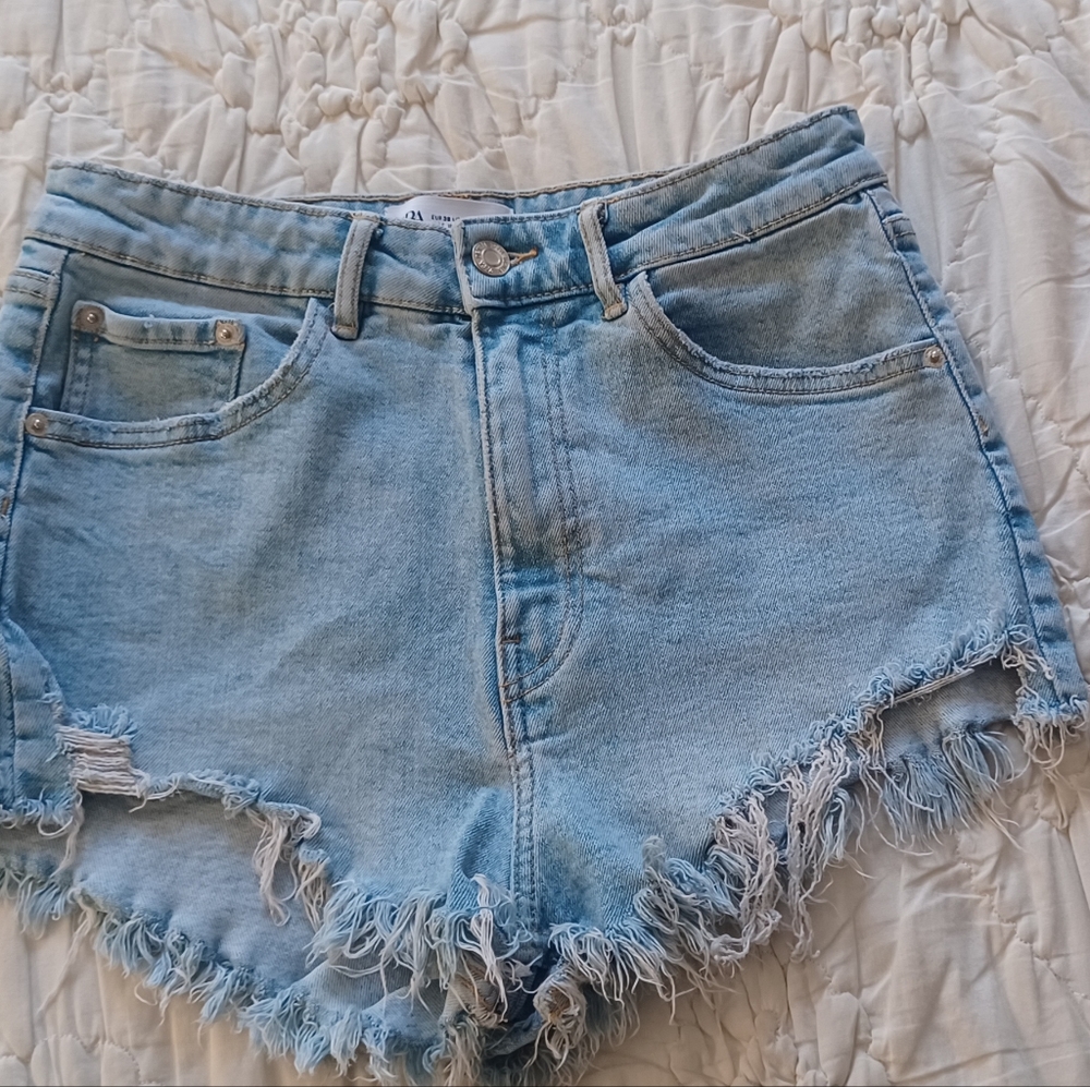 Zara five pocket shorts